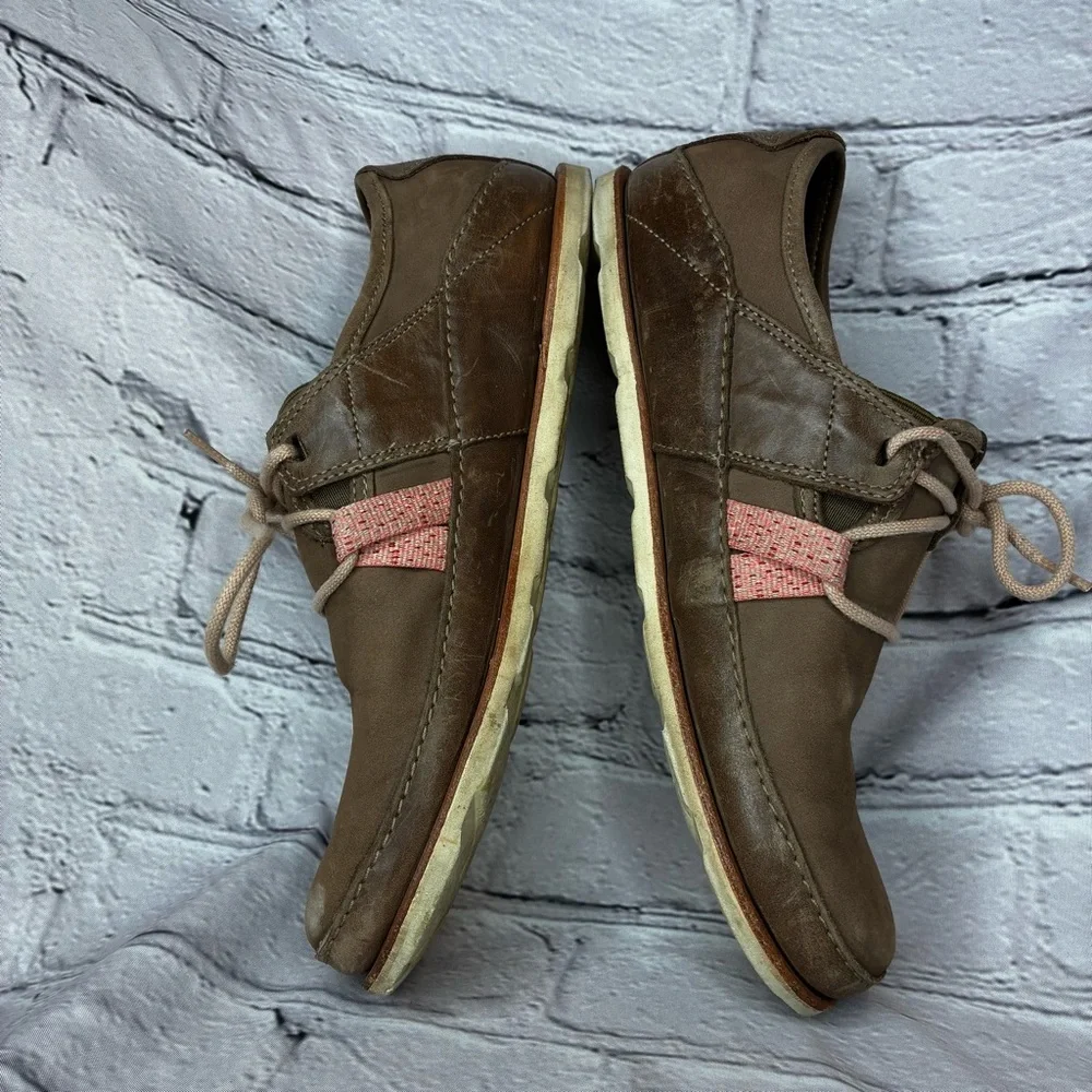 Chaco Harper Women’s Size‎ 9 Lace Up Casual Comfort Hiking Shoes Caribou Brown